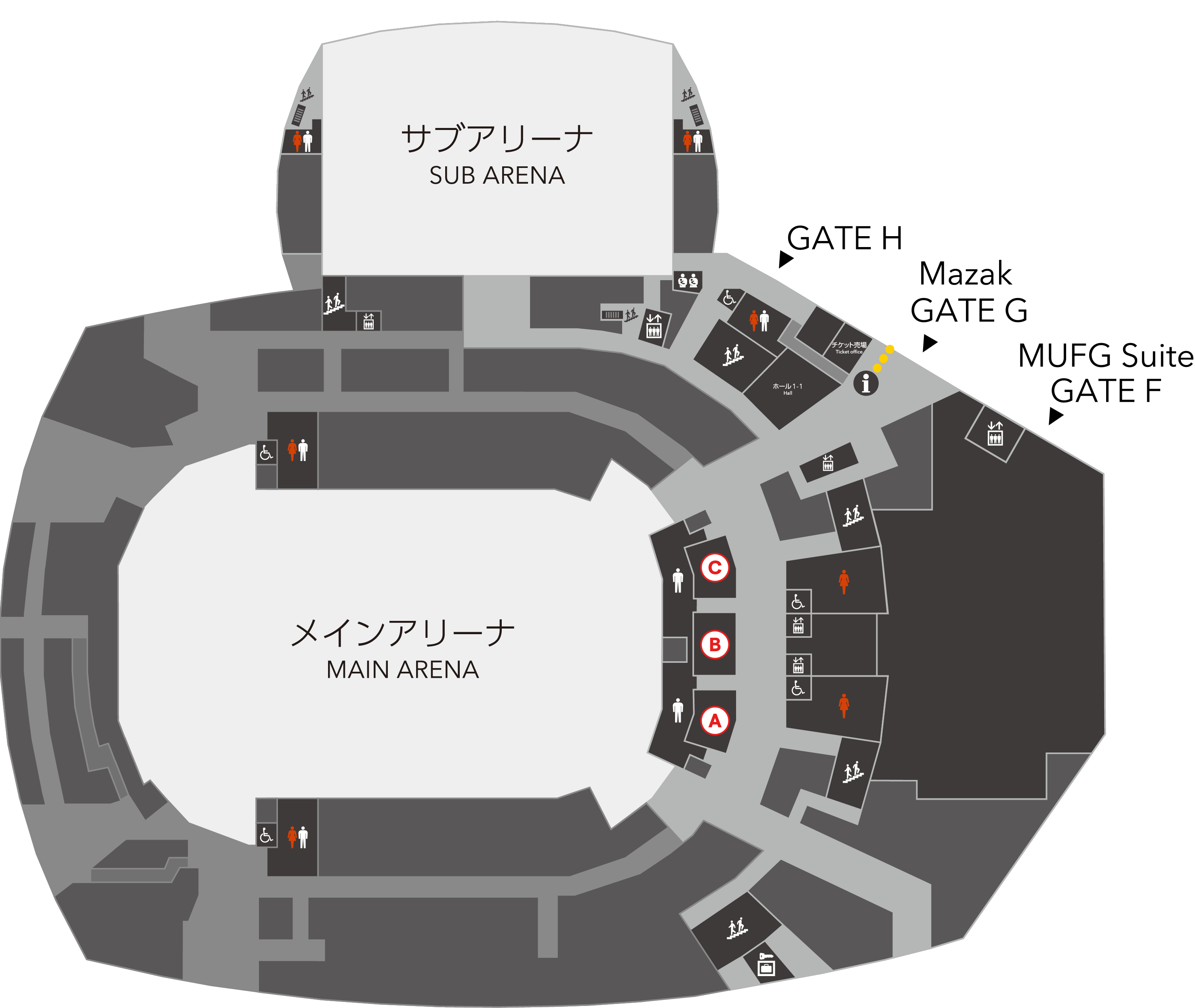 1F Seating Map