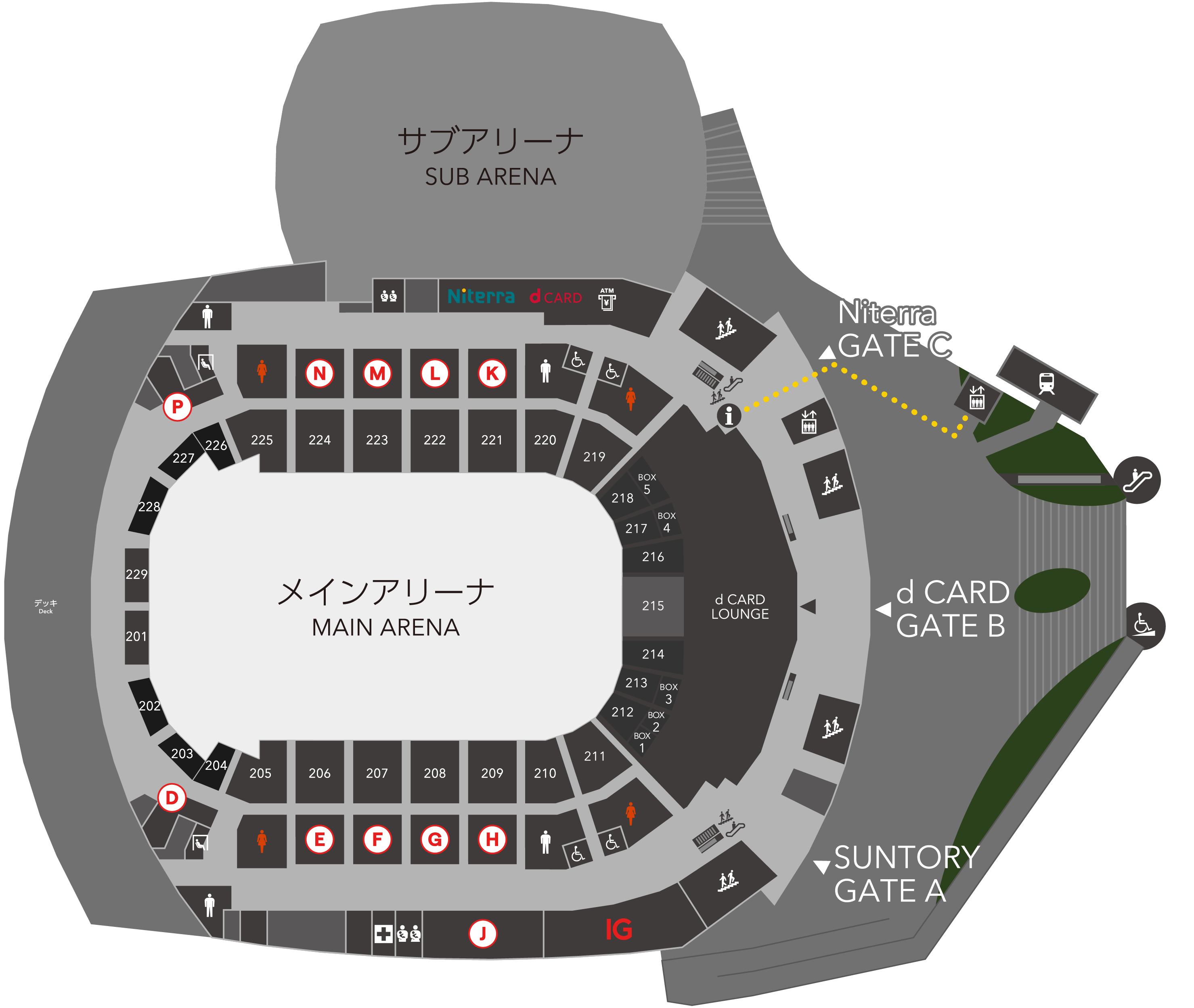 2F Seating Map