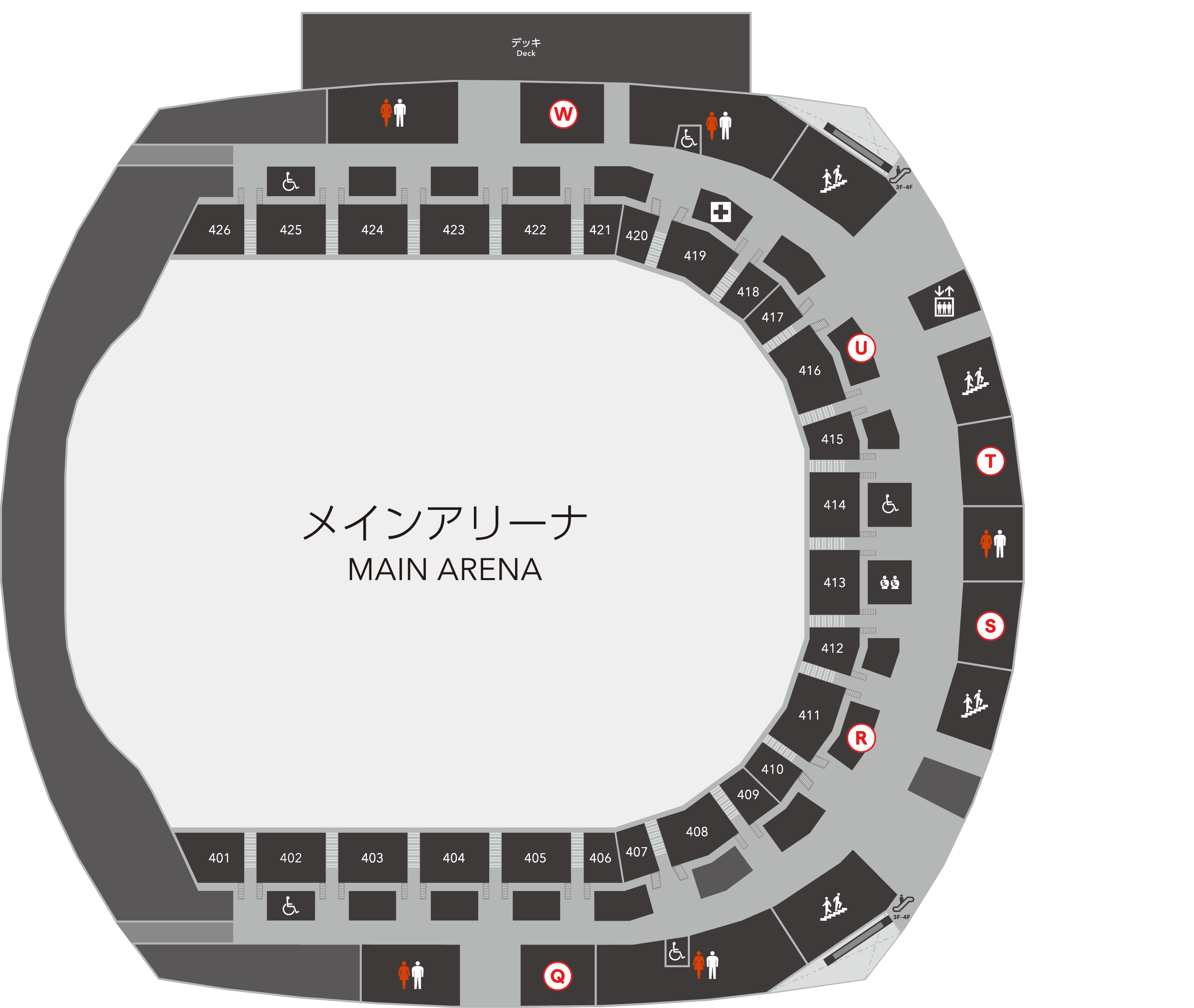 4F Seating Map